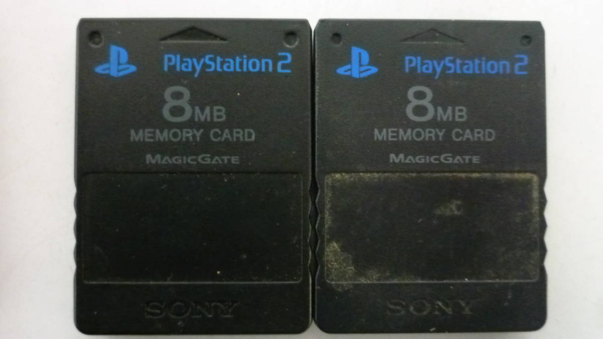 50222-2　ジャンク　PlayStation2　メモリーカード　8MB　7枚　プレイステーション　SONY　JOYTECH_画像3