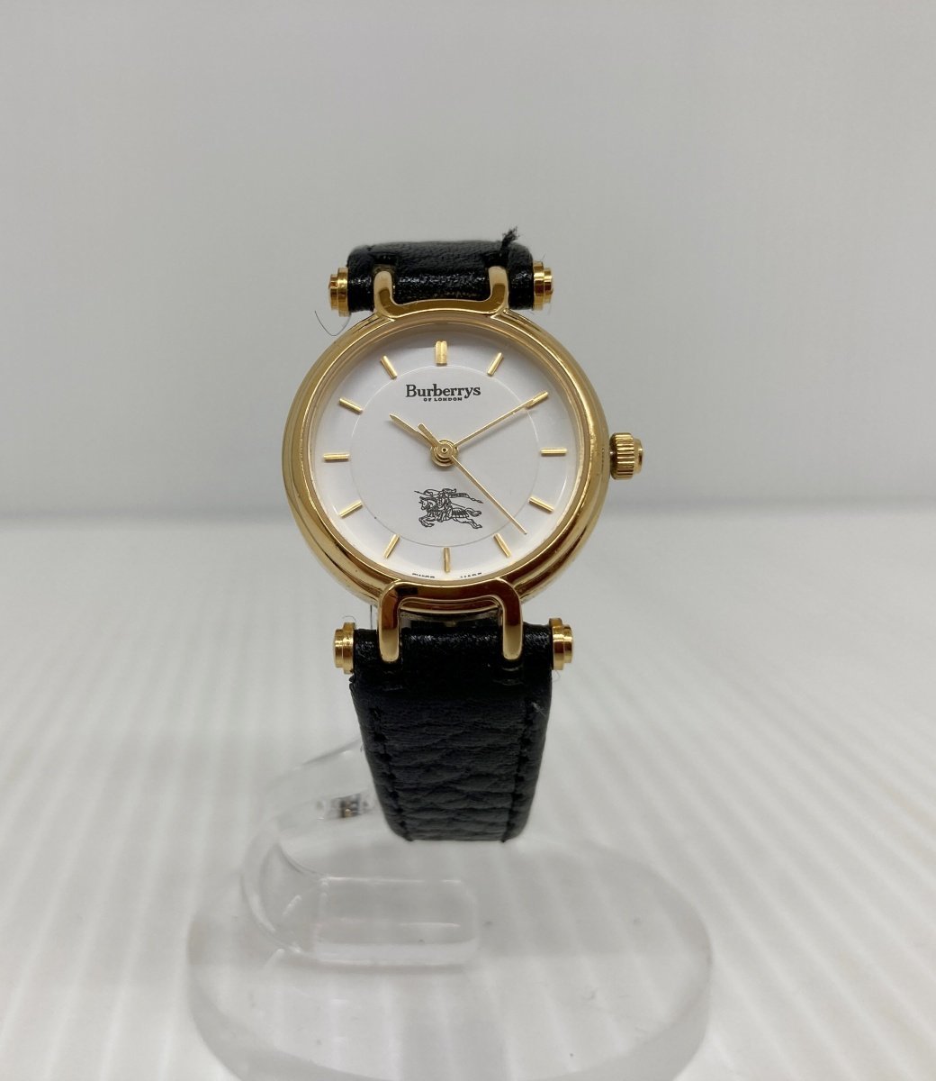 日本最大の Burberrys 0595 2 アナログ クオーツ腕時計 レディース
