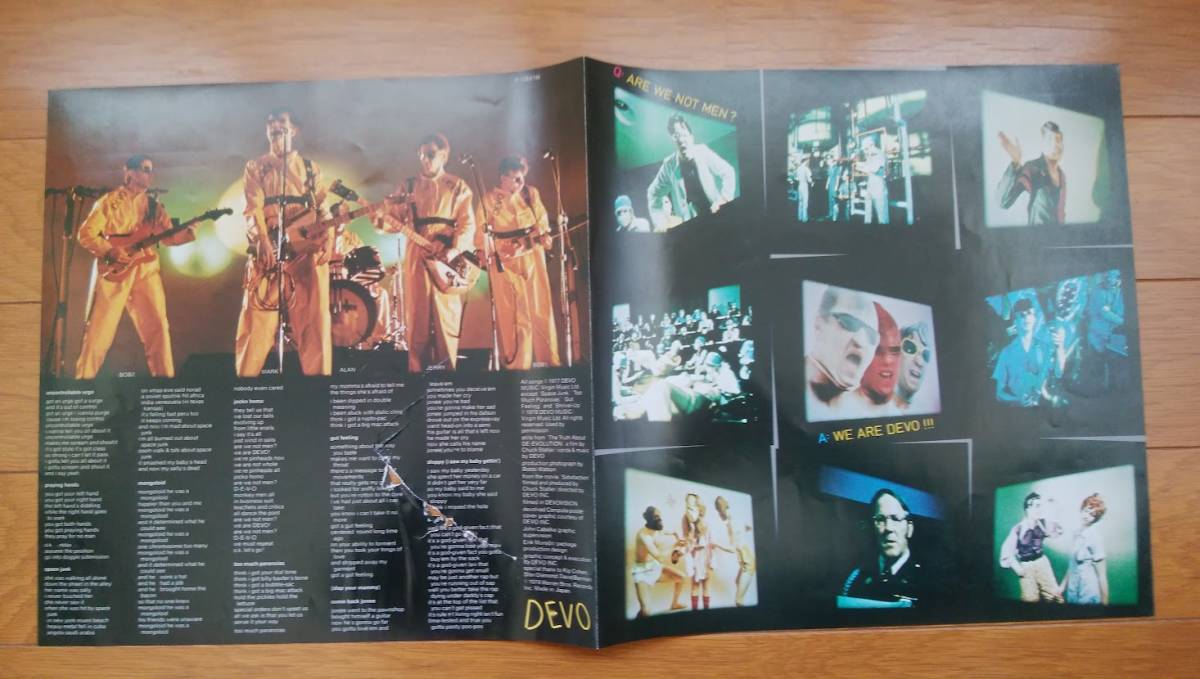 【送料込み】Devo★LP 国内盤帯付「ディーヴォ～頽廃的美学論」_画像3