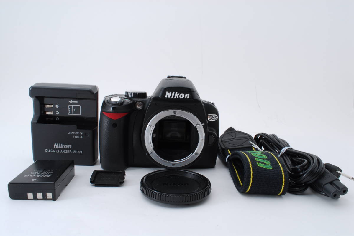 ショット数 10500回 Nikon ニコン D60 Body ボディ デジタル一眼レフカメラ (1590)