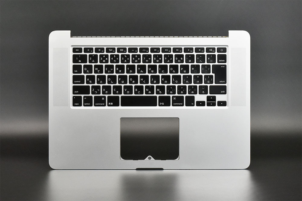 当日発送 MacBook Pro Retina 15 Late 2013 A1398 日本語 キーボード パームレスト トップケース 中古品 1010-6
