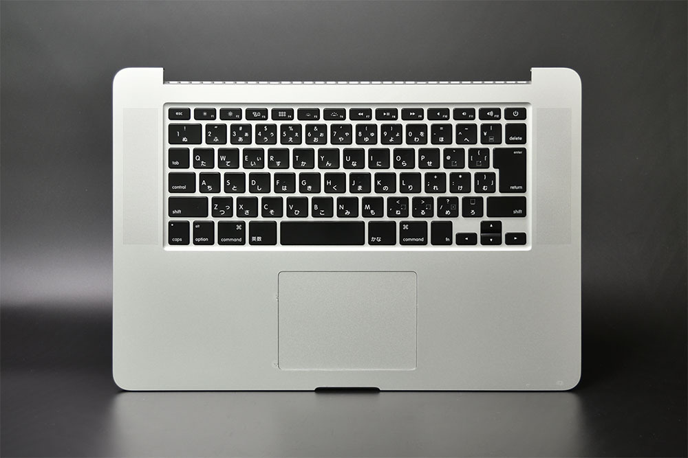 当日発送 MacBook Pro Retina 15 2012 Early 2013 A1398 日本語 キーボード パームレスト トラックパッド トップケース 中古品 1-729-1_画像1