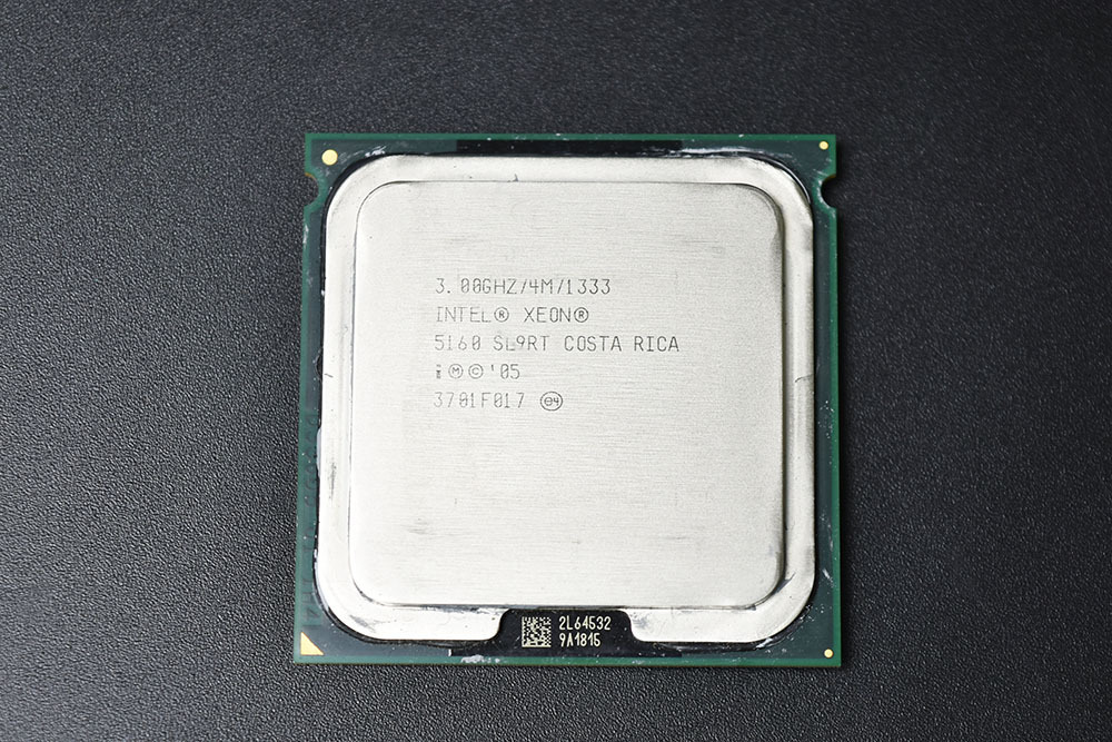 当日発送 Intel XEON 5160 CPU 3.00GHz 4M 1333 LGA771 中古品　Mac Pro Apple_画像1