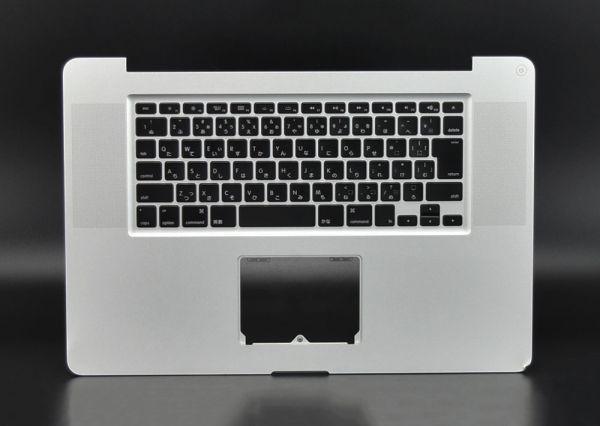 当日発送 MacBook Pro 17 inch 2010 2011 A1297 日本語キーボード パームレスト 中古品1_画像1