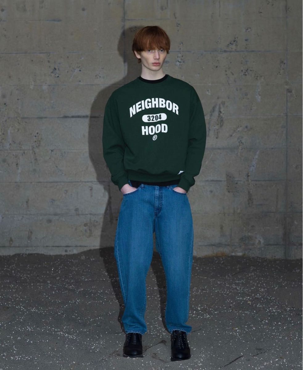 NEIGHBORHOOD COLLEGE SWEATSHIRT LS Mサイズ