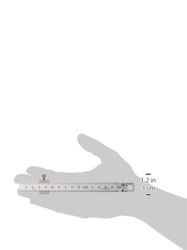 sinwa измерение (Shinwa Sokutei) прямой сяку серебряный стопор имеется 15cm 76751