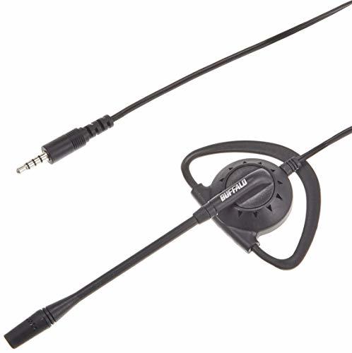 BUFFALO one-side ear iya hook type headset 4 ultimate BSHSECM105BK
