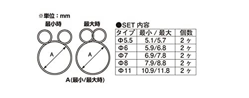 キタコ(KITACO) ステンレスホースクリップセット 0900-995-60000_画像3