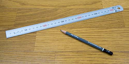 sinwa измерение (Shinwa Sokutei) прямой сяку серебряный 30cm JIS1 класс 13013