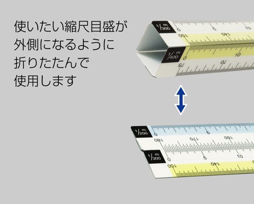 sinwa измерение (Shinwa Sokutei) складной . сяку шкала 8 поверхность 15cm 75745