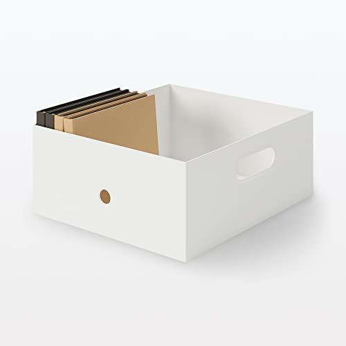  Muji Ryohin poly- Pro pi Len file box standard 1/2 white gray 44902882
