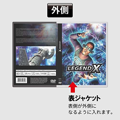 エレコム ディスクケース 省スペース CD DVD 1枚収納 10枚パック ブラック CCD-DPD10BK_画像4