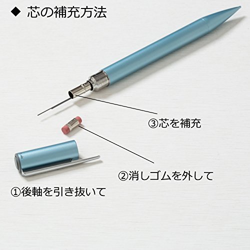 トンボ鉛筆 シャープペン ZOOM L105 0.5 シルバー SH-ZLC04_画像5