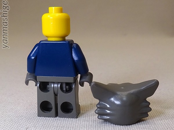 02年製 LEGO STUDIOS 1380 マスク着脱可能 狼男＆ツリーセット Werewolf Ambush Set_画像3
