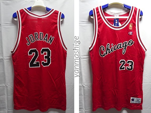 新品96年製 NBA50周年タグ付 ゴールド BULLS 72勝 旧ロゴ マイケル・ジョーダン オーセンティックユニフォーム [Lサイズ] シカゴブルズ_画像1