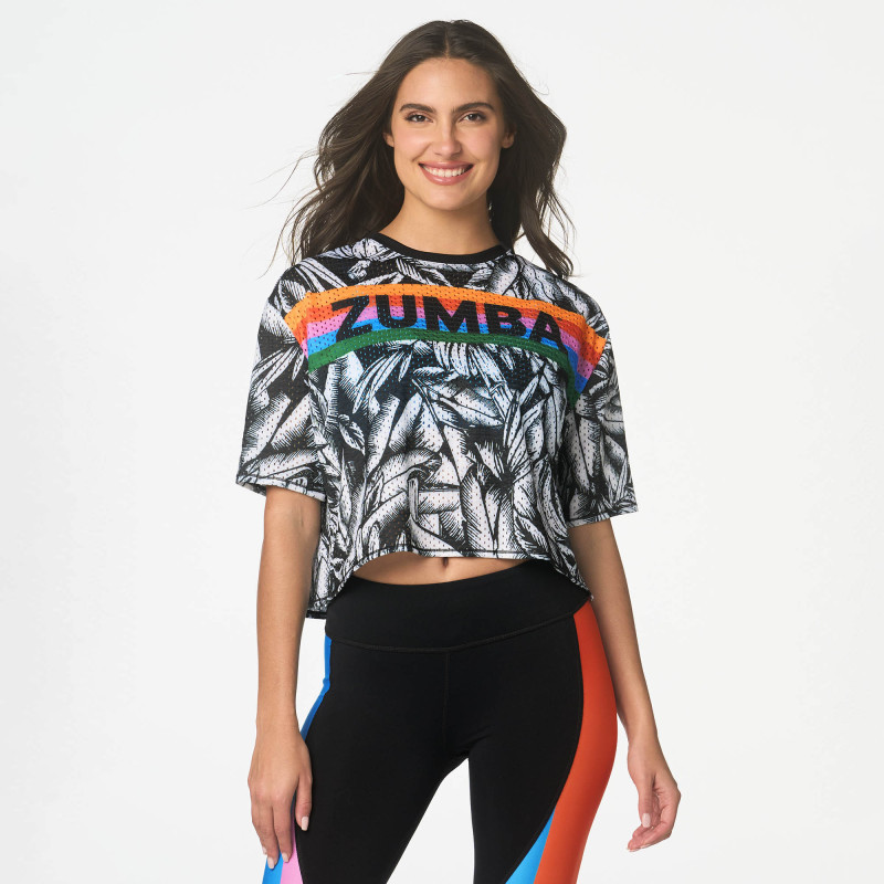 大特価 【正規品・新品】Sサイズ☆ZUMBA・ズンバ☆Tropics Top Crop
