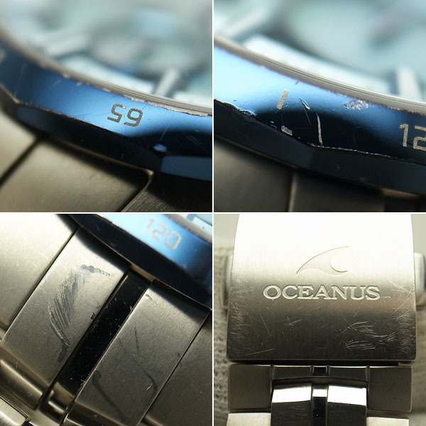 [ green shop pawnshop ] Casio OCEANUS( Oceanus ) Manta man taOCW-S3000P-2AJF Smart access [ used ]