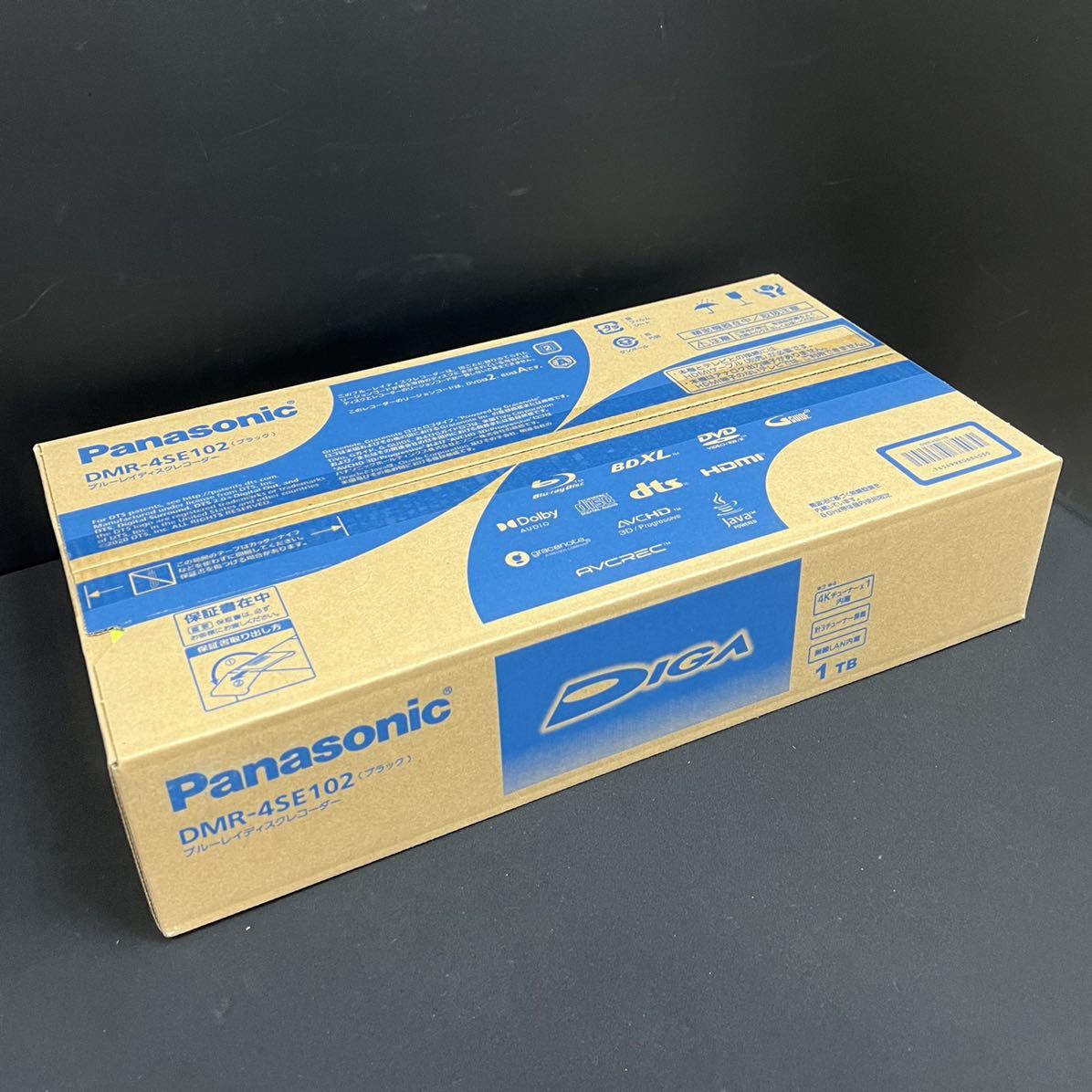 新品 正規品□Panasonic DMR-4SE102 ブルーレイディスクレコーダー 4K