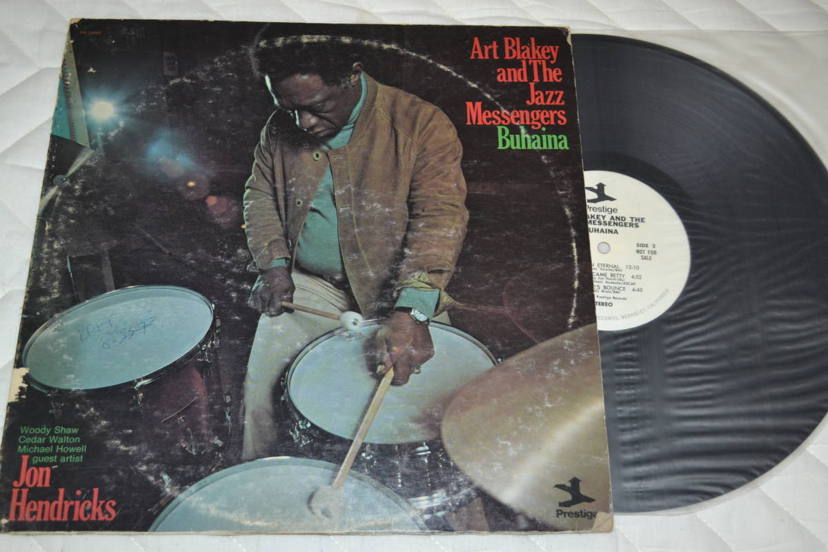 12(LP) ART BLAKEY and THE JAZZ MESSENGERS Buhaina USオリジナル 白レーベル 1973年の画像1