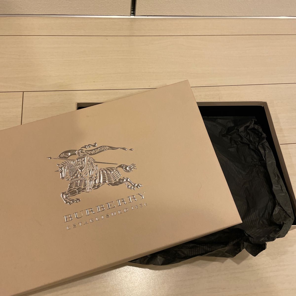定価10万 Burberry バーバリー ラビットファー 毛皮 ストール マフラー
