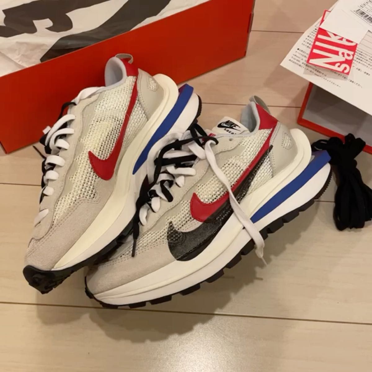 sacai × Nike Vapor Waffle Royal ヴェイパー27-