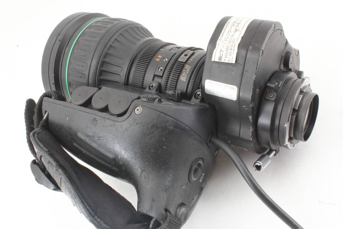 Canon キャノン IFXS DD J21ax 7.8B4 WRSD Ⅱ SX12 7.8-164mm F/1.8 BCTV ZOOM LENS  レンズ 業務用 ビデオカメラ 映像機器 放送 プロ