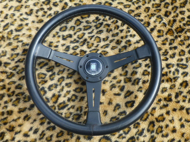 [ that time thing!] Nardi regular goods leather steering gear Porsche 911 Cappuccino Honda Beat Copen AE86 Levin NSX Trueno R32 R33 old car GT-R