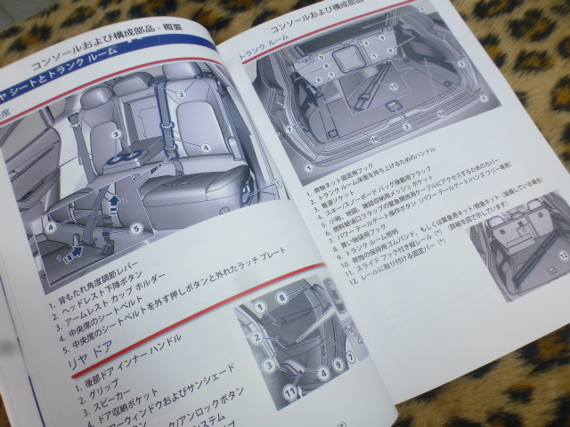 [ Japanese edition!] Maserati re Van te owner's manual owner manual corn z regular goods original Quick reference guide LEVANTE