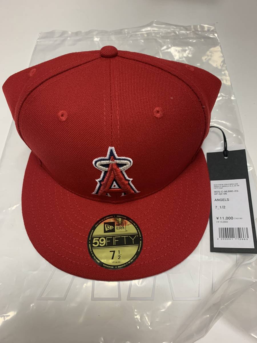 WIND AND SEA MLB NEW ERA LOSANGELS ANGELS 59FIFTY CAP_画像1