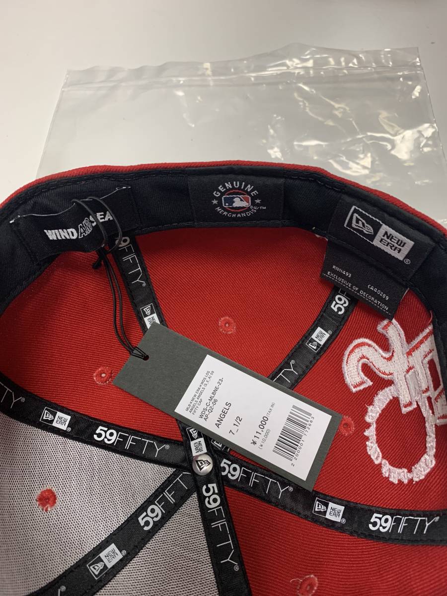 WIND AND SEA MLB NEW ERA LOSANGELS ANGELS 59FIFTY CAP