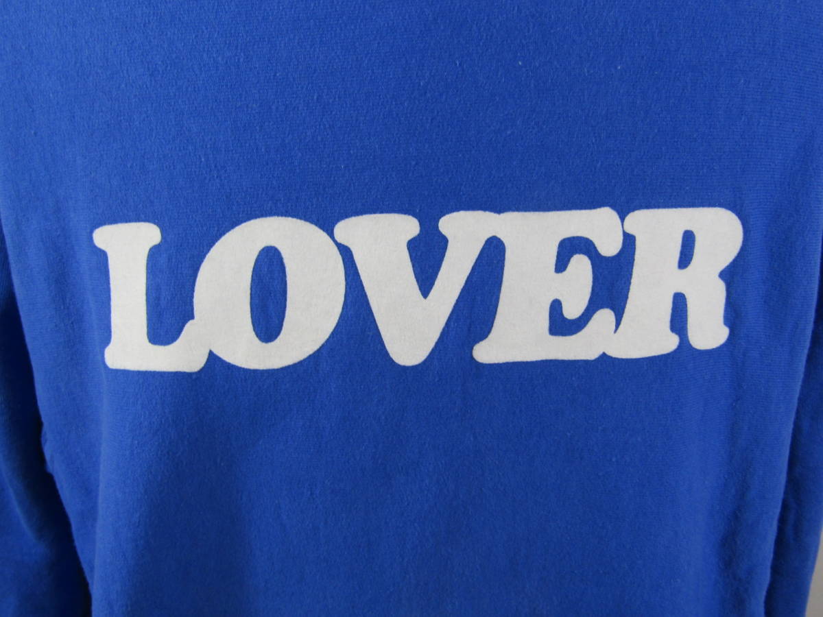 131-KM2059-100s BIANCA CHANDON ビアンカシャンドン LOVER Crewneck Sweat クルーネックスウェット 野村訓市着用 ブルー サイズXL_画像2