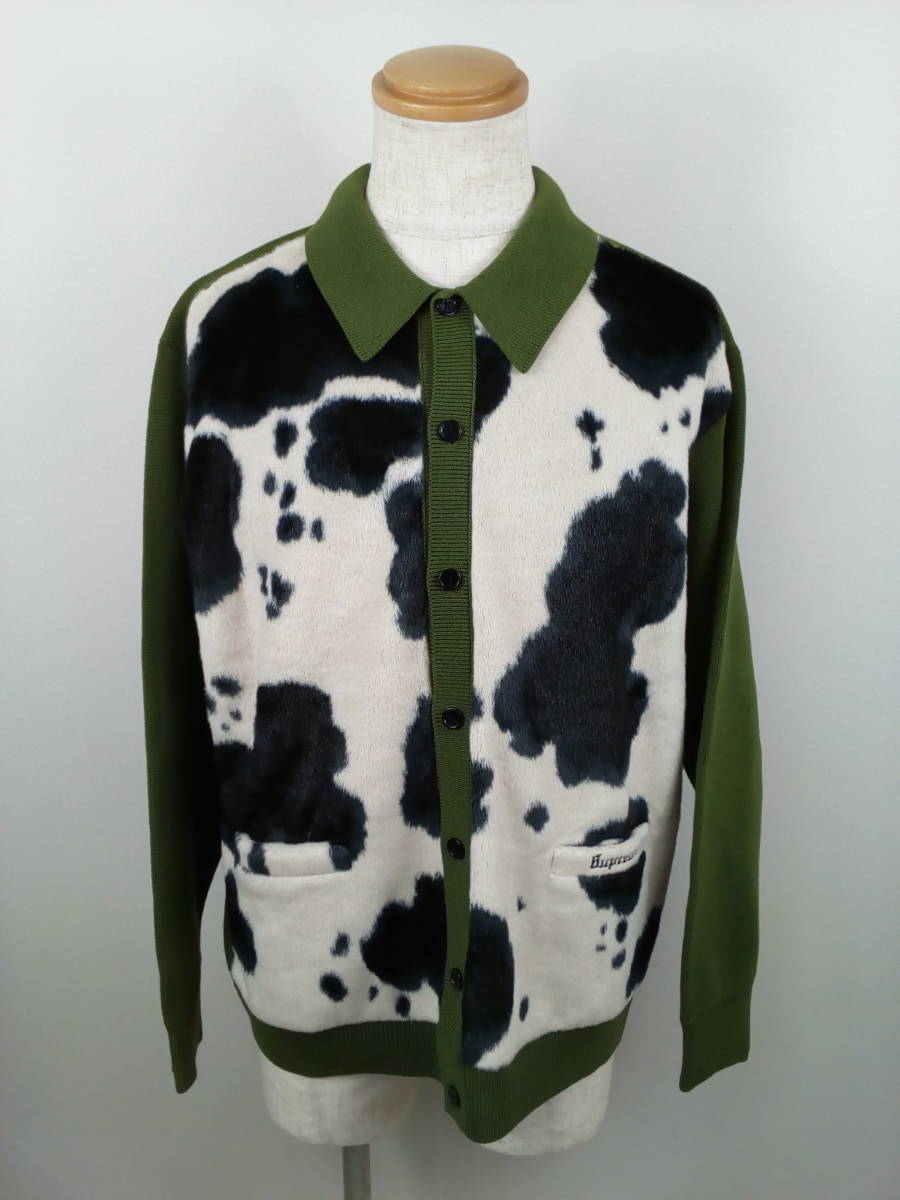 L)Supreme Cow Print Cardiganカウプリントカーディガン | www.tspea.org