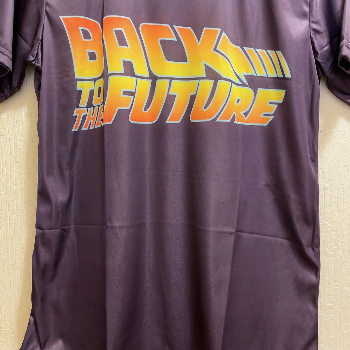 新品★パープル★BACK TO THE FUTURE★Tシャツユニセックス★M_画像5