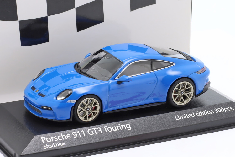 ミニチャンプス 1/43 ポルシェ 911 992 GT3 ツーリング 2021 300台限定 Minichamps 1:43 Porsche 911  GT3 Touring 413069606
