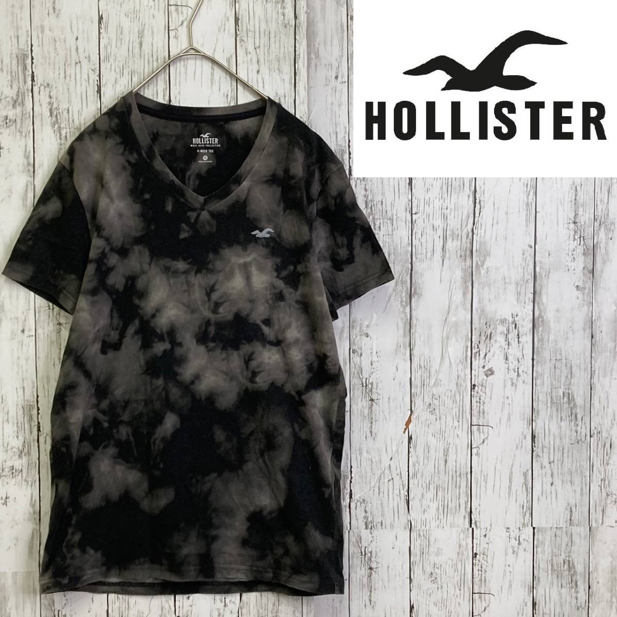 Hollister★ホリスター★メンズ コットン Tシャツ★サイズXS 170/84A　10-430_画像1