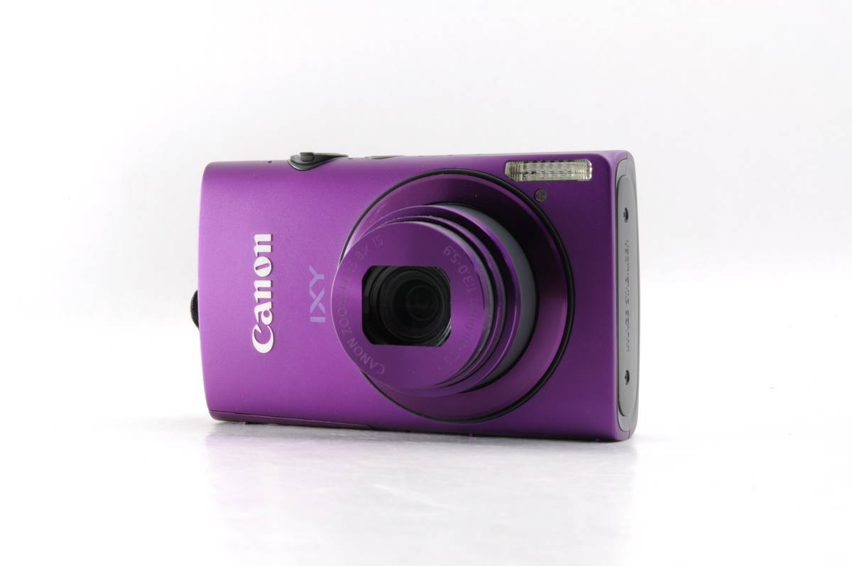 Yahoo!オークション   動作品 キャノン Canon IXY F 紫 パープ