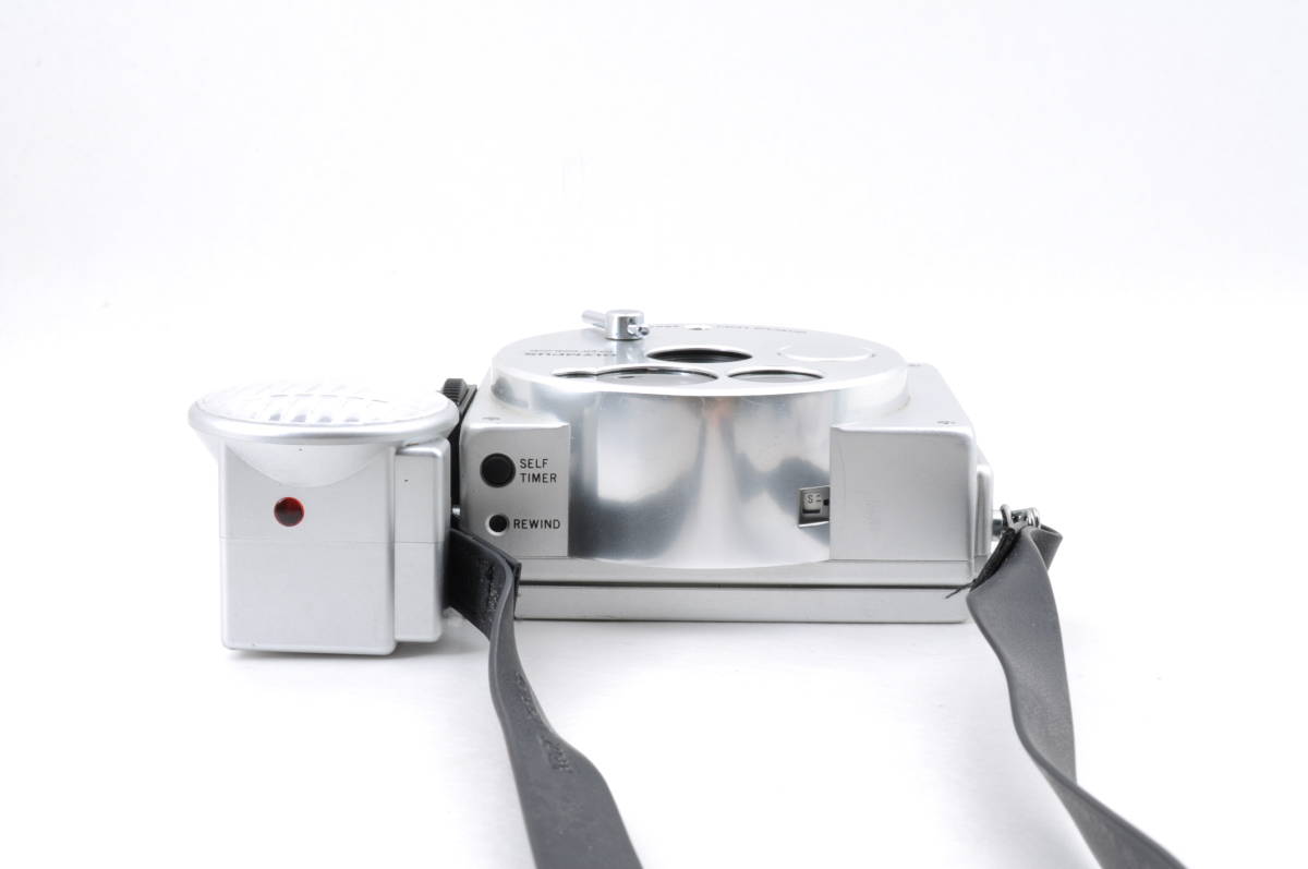 オリンパス OLYMPUS O-product ALUMINUM BODY アルミニウムボディ フラッシュ コンパクトフィルムカメラ 限定品 管N5025_画像5