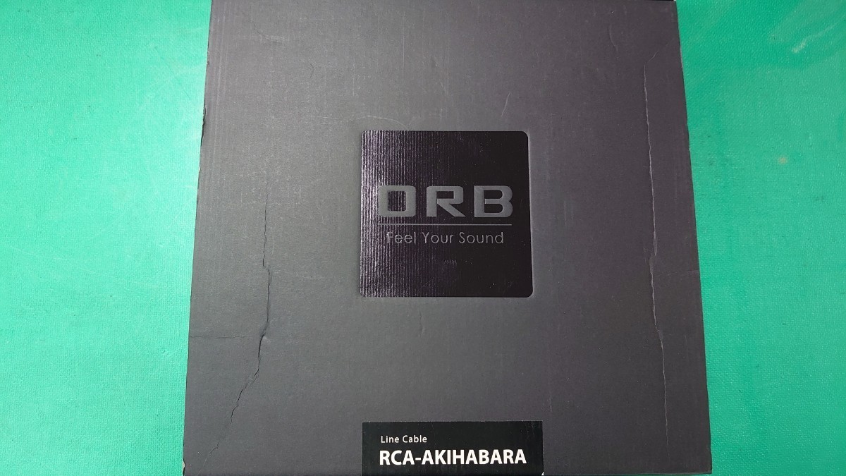 [ new goods * unused ]ORB RCA AKIHABARA 3.0m RCA cable o-b vanity case attrition, pain have 