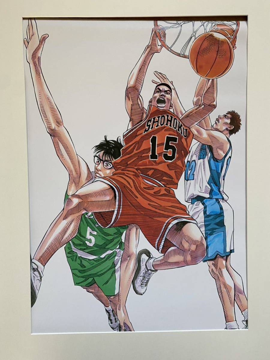 【額装品】スラムダンク　SLAM DUNK 井上雄彦 ポスター大ver K TAKEIKO INOUE