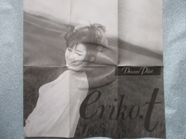 VHS видео Tamura Eriko [eriko.t Dream * Pilot ] с картой текстов 6 искривление 25 минут Toshiba EMI TOVF-1072 j313