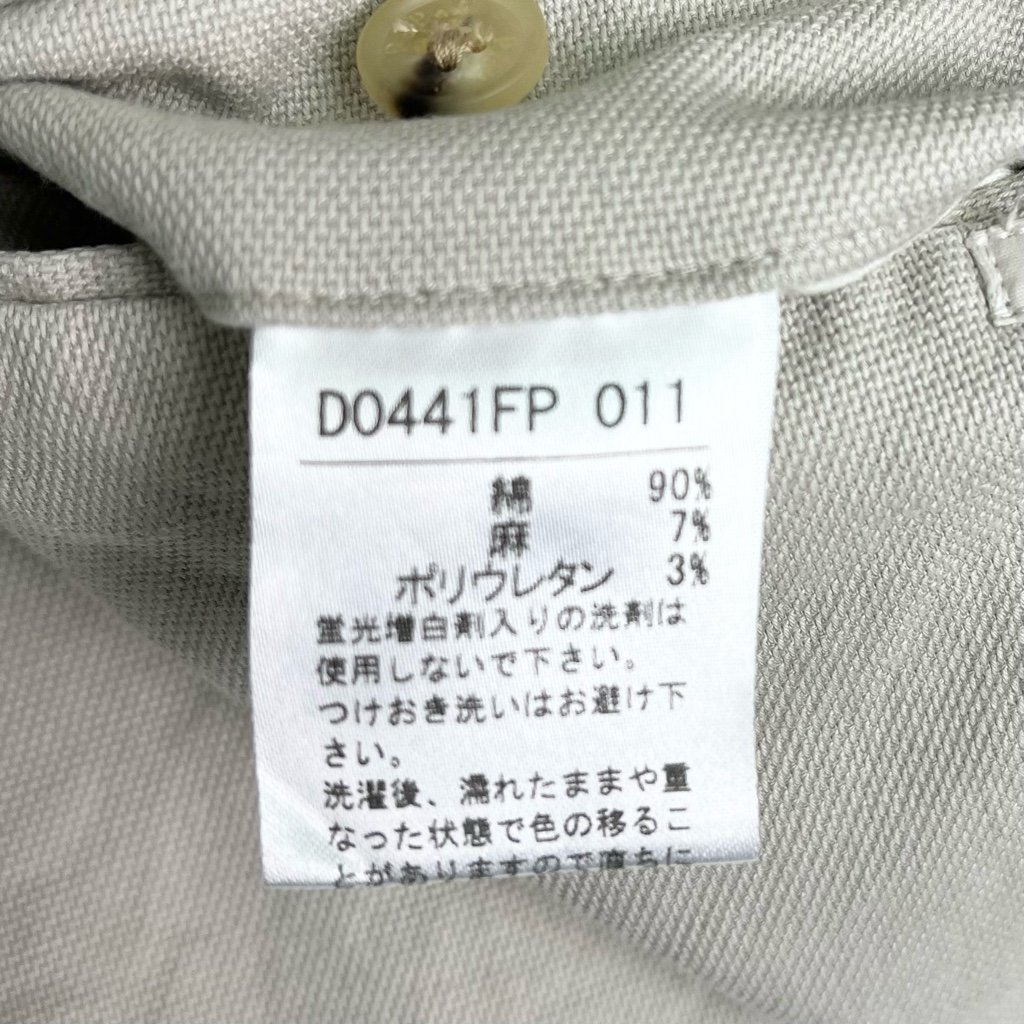 Papas 2タック チノパンツ サイズ50/L ベージュ パパス ① digjunkmarket_画像10