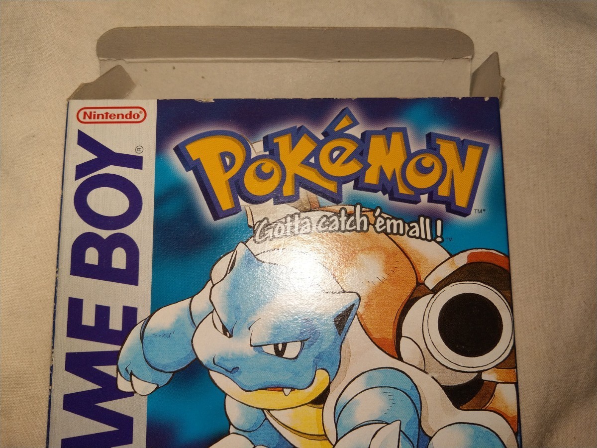 送料無料】 ゲームボーイカラー ポケットモンスター 青 ポケモン 海外