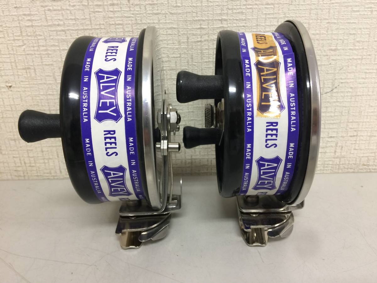 希少　ALVEY　SIDE CAST REEL　45-C1　2点セット　太鼓リール　タイコ　オーストリア製　未使用　箱付き　デッドストック　　　C3.2_画像5