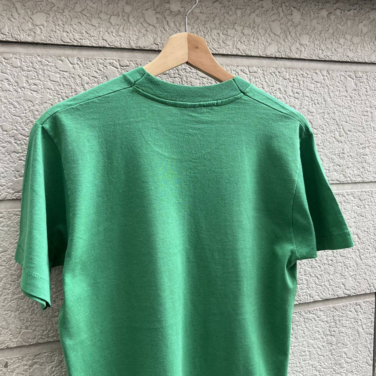 90s USA製 プリントTシャツ 緑 グリーン 半袖 IRISH SCREEN STARS スクリーンスターズ アメリカ製 古着 vintage ヴィンテージ Mサイズの画像4