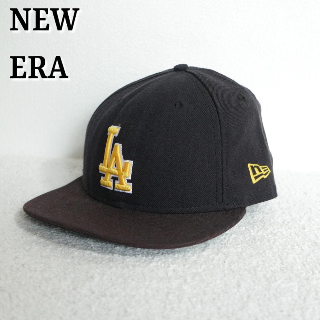 new era ニューエラ ドジャース LA キャップ 黒 黄色 7 8/5 new era ニューエラ ドジャース LA キャップ 黒 黄色 7 8/5