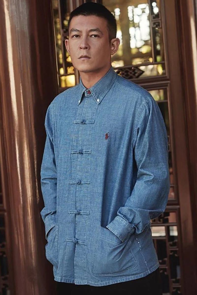 sizeM CLOT x POLO RALPH LAUREN 限定 別注 チャイナシャツ チャイナ