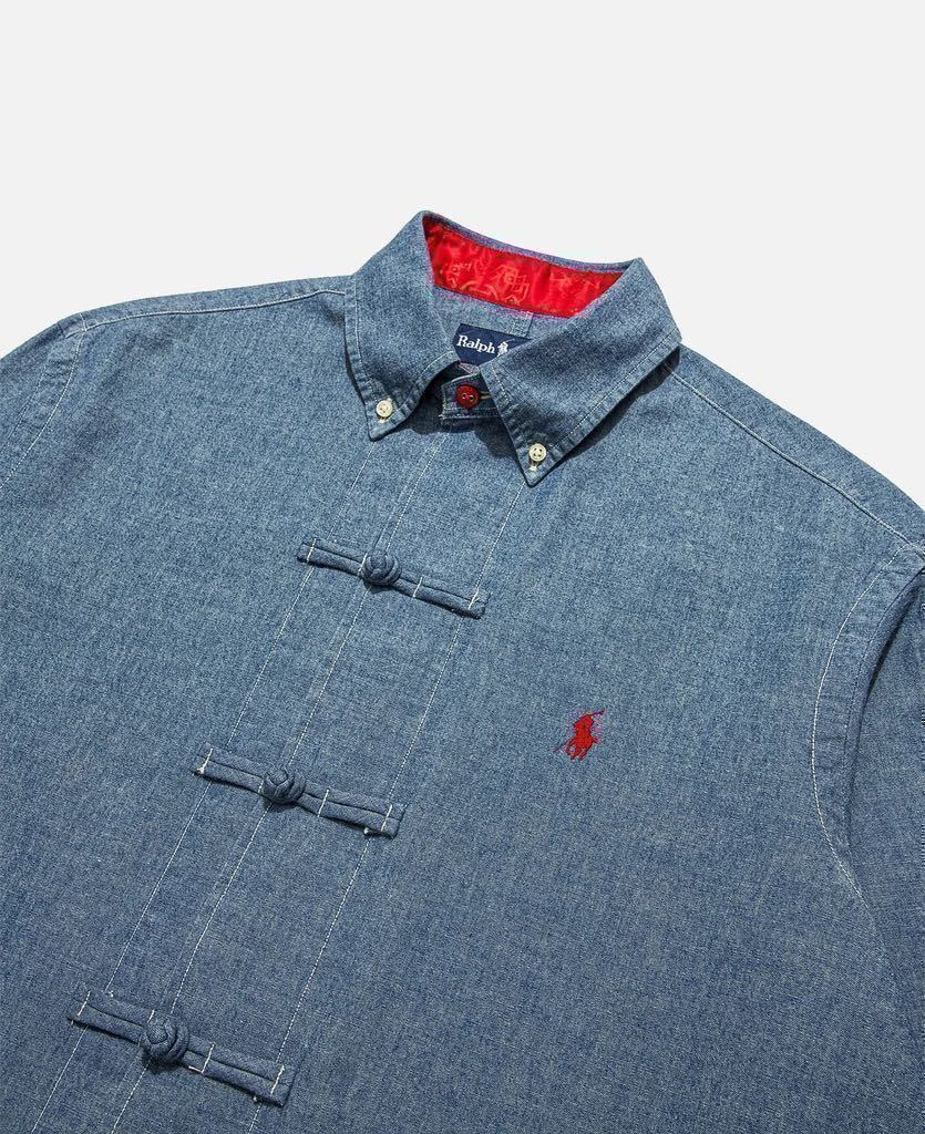 CLOT x POLO RALPH LAUREN 限定 別注 チャイナシャツ チャイナ