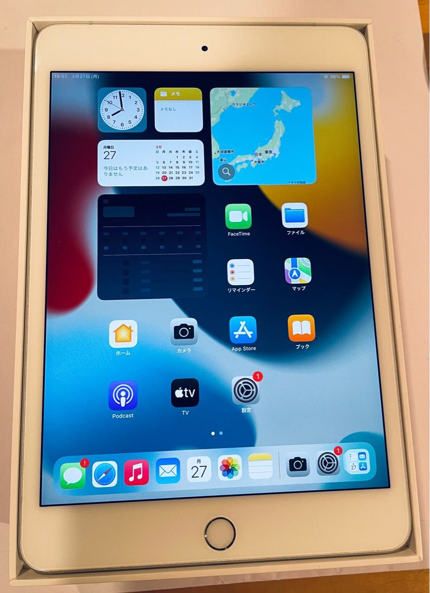 iPad mini 64GB Wi-Fi+Cellular SIMフリー