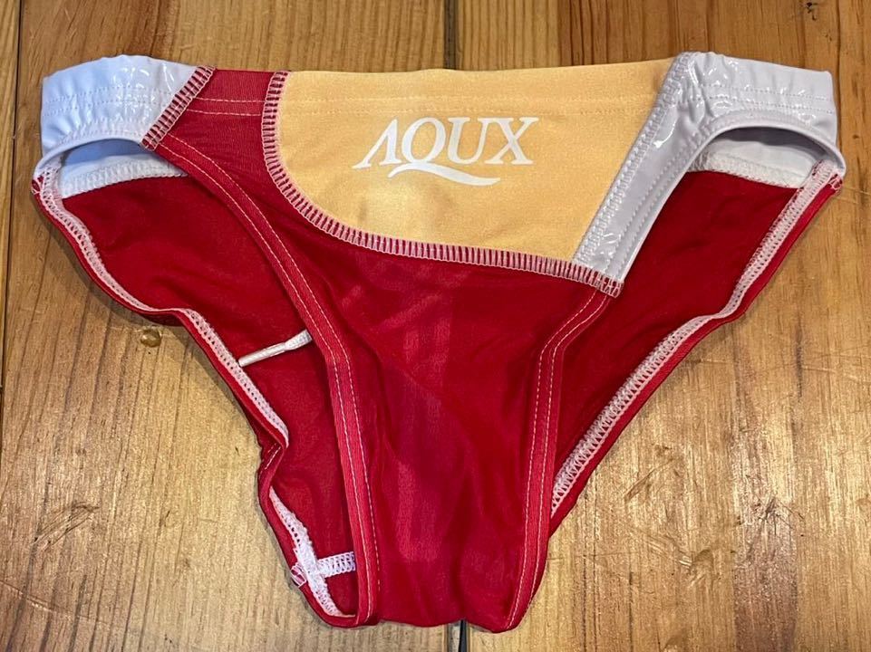 AQUX 競パン 競泳パンツ 競泳水着 Vパン Sサイズ - スポーツ用