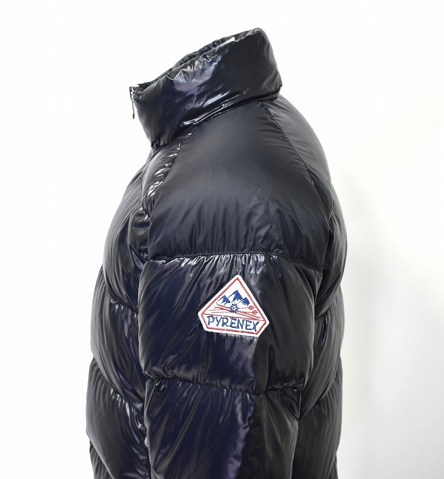 PYRENEX (ピレネックス) MYTHIC SHINY MEN DOWN JACKET ミシック シャイニー ダウンジャケット ブルゾン パーカ フード HOODIE BLACK S 黒_画像5